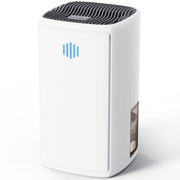 KLOUDIC Dehumidifier for Home (280 sq. ft), 37Oz Water tank,Portable and Quiet with Auto Shut Off