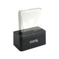 thumbnail image 4 of Plugable USB 3.1 Gen 2 10Gbps SATA Upright Hard Drive Dock and SSD Dock - includes both USB-C and USB 3.0 cables, supports 10TB+ drives, 4 of 13