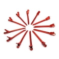 thumbnail image 3 of Hair Clips | 12 Pieces Hair Clips For Styling And Sectioning | Professional Hair Clips For Women Thick and Thin Hair (12Pack), Stainless Steel(Red), 3 of 5