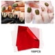 thumbnail image 4 of 100 hojas de papel dorado multiusos para decoración de uñas, manualidades y vacaciones rojo de doble cara, 4 of 9