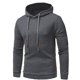 thumbnail image 2 of Sexyshine Otoño Invierno Casual Manga Larga Cuello Embudo Cuadros Jacquard Jersey Con Capucha Top Sudadera Sudaderas, 2 of 3