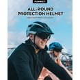 thumbnail image 6 of FUNWICT Adult Bike Helmet with Visor and Goggles for Men Women Mountain Road Bicycle Helmet Rechargeable Rear Light Cycling Helmet, 6 of 10