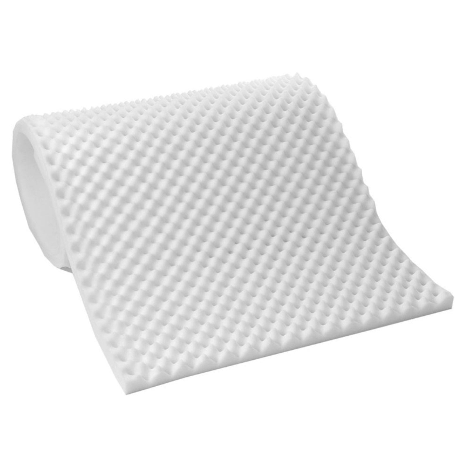 Lightweight Eggcrate Foam Mattress Topper By Adorable Pillows