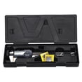 thumbnail image 2 of Black Stainless Steel Digital Vernier Caliper with IP54 Protection, 0-300mm Measuring Range, Switchable MM/Inch Units, LCD Display for Internal/External Diameter, Step & Depth Measurement, Includes 2, 2 of 6