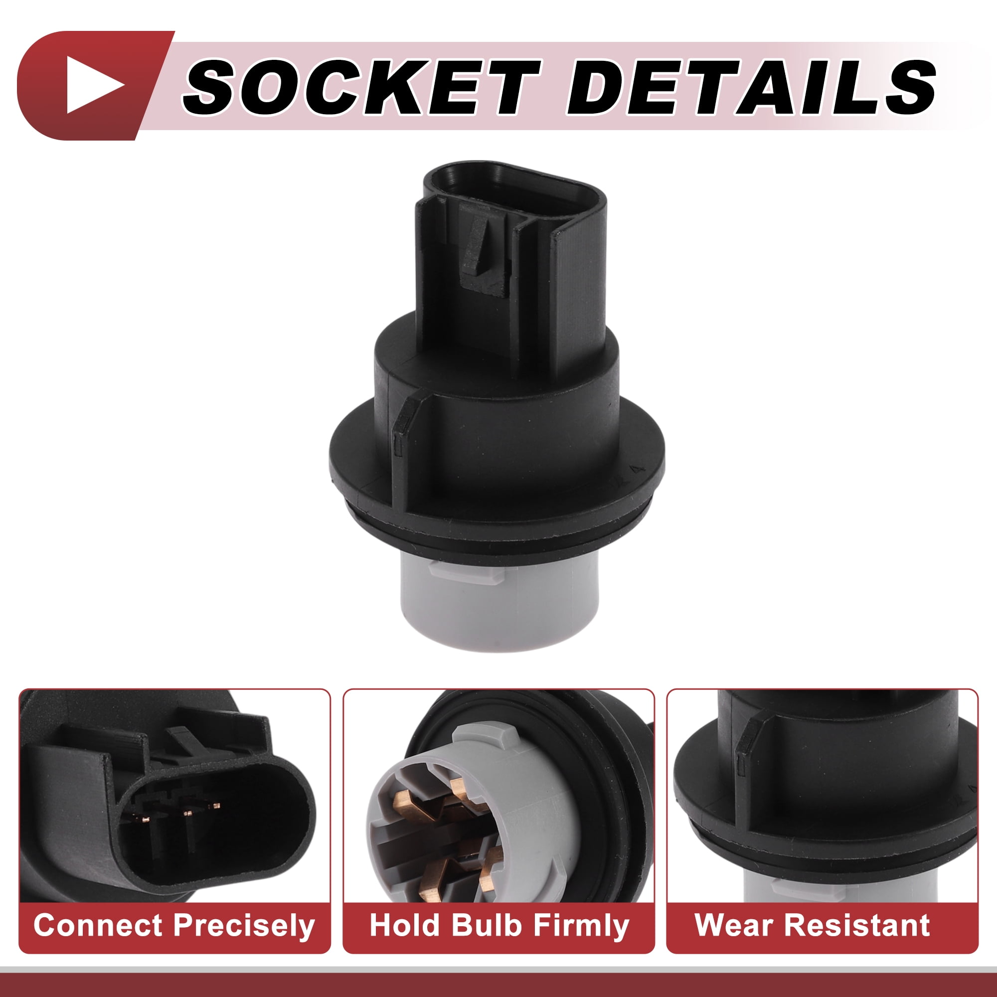 Unique Bargains Turn Signal Light Socket Wiring for Dodge for Ram 1500 09-12