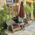 thumbnail image 6 of Classic Accessories Montlake FadeSafe Water-Resistant Patio Chaise Lounge Cushion, 74 x 23 x 3 inch, Heather Henna, 6 of 28