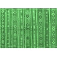thumbnail image 1 of Ahgly Company Indoor Rectangle Persian Emerald Green Traditional Area Rugs, 7' x 9', 1 of 4