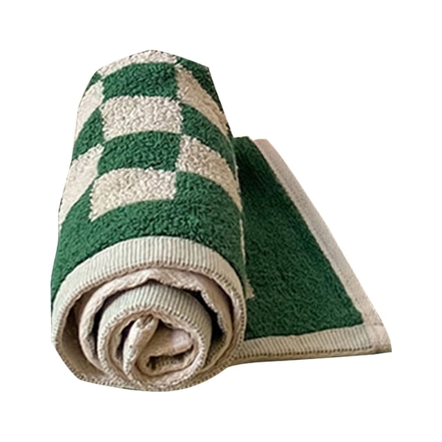 Flmtop Face Towel Elastic Ultra-soft Cotton Practical Skin Touch Cleaning Towel for Home