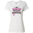 thumbnail image 3 of Inktastic My Daughter is a Survivor Breast Cancer Awareness Women's T-Shirt, 3 of 5