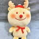 thumbnail image 2 of Billuyoard Almohada de felpa de ciervo con tema navideño, cojín decorativo y acogedor, cojín de felpa de árbol de Navidad, juguete bonito Juegos de cama Reno, 2 of 6