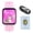 Pink, variant on LAZIOEGR H79 Smart Kids Watch for Boys and Girls with 1.54-inch / 3.9 cm TFT Full Touchscreen, 5 Puzzle Games, Pedometer, IP68 Water Resistant, Black