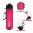 thumbnail image 2 of Large Capacity Grinkwell Frosted Sports Water Bottle-Leakproof,BPA-Free PC with Silicone Straw & Carrying Rope, 2 of 6