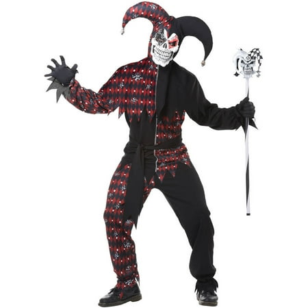 Sinister Jester Men's Adult Halloween Costume