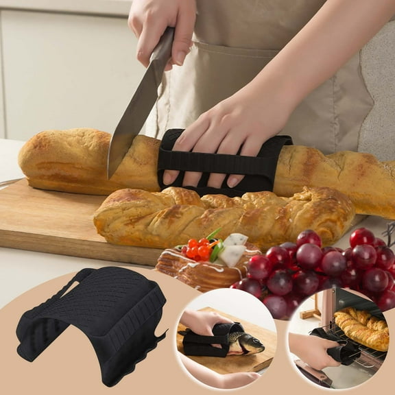 SDJMa Silicone Cooking Pinch Grips Oven Mitts - Finger Protector Pot Holder for Kitchen,Cooking,Baking,BBQ - Heat Resistant Gloves