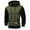 Army Green, variant on AherBiu Hoodies For Men Fleece Lined Sweatshirts With Pockets Fall Winter Causal Loose Comfy Colorblock Pullovers