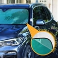 thumbnail image 2 of Iauyy Foldable Windshield Sun Shade for Cars, Interior Sun Protection for car UV Protection for Sedan/SUV/Truck, (S/M/L) A Paper Texture, 2 of 8