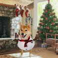thumbnail image 3 of EUDIDV Spooky Ornaments Christmas Pet Costumes Christmas Snowman Halloween Day Costumes Spooky Transformation Dog Clothes Cats Pet Costumes Creepy Props, 3 of 5