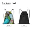 thumbnail image 5 of Easygdp Easter Egg1 Drawstring Backpack, Beach Sackpack, Travel Sackpack Lightweight for Sports, Gym, Travel, Swimming - Medium, 5 of 9