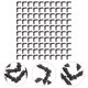 thumbnail image 2 of EeaseMX Conector de codo con púas para sistema de goteo, 70 piezas, accesorio de púas en ángulo recto, 2 of 7