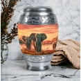 thumbnail image 4 of Large Urns For Human Ashes Adult Male - Adult Urns For Human Ashes - Elephant Urn For Ashes - Human Urns For Ashes - Metal Urn - Ash Holder - Human Urn - Unique Urns (Size -10inch), 4 of 5