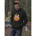 thumbnail image 2 of Unicorn Pumpkin Hoodie Men -GoatDeals Designs, Male Small, 2 of 4