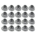 thumbnail image 1 of 20 Pcs Boîtes de Rangement pour Bonbons Thé en Forme de Cœur Boîtes en Fer-Blanc Conteneurs de Rangement, 1 of 7