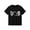 Black, variant on Boy Short Sleeve Tee Shirt Summer Cotton Casual Crewneck Graphic Tops T-Shirts