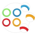 thumbnail image 2 of 4pcs Gymnastic Rings Morning Exericse Fitness Throwing Ring Toy for Kid Children, 2 of 6