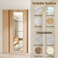 thumbnail image 3 of XIBUFE Mirror Wall Full Length,12X12 Inch Unbreakable Mirror Tiles for Bedroom Home Gym Door,Acrylic Squares Mirror Full Body Shatterproof Mirror Stickers for Walls,Mirror Sheets (4pcs), 3 of 7