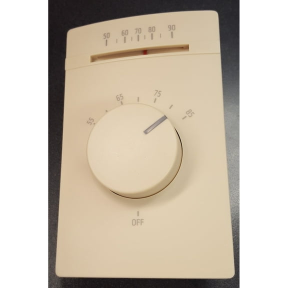 Mears New Model M602WT 802-22 DP T-Stat w/Thermometer in Plastic Material Thermostat