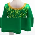 thumbnail image 6 of Princess Green Costume Dress for Girls, Halloween Cosplay Dress up, SIZE 5-14, 6 of 7