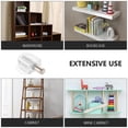 thumbnail image 4 of ifundom 50Pcs Clear Shelf Bracket Pegs for Kitchen Cabinets Easy to Install Durable Materials, 4 of 5