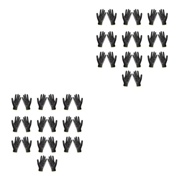 Guante de protección de trabajo Sonducket para Construcción Jardinería Negro XS S M L