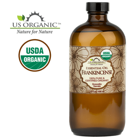 100% Pure Certified USDA Organic - Frankincense (Boswellia serrata) Essential (Best Organic Frankincense Oil)