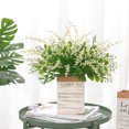 thumbnail image 2 of Paquetes de flores artificiales Faux Plastic-Greenery Arbustos Plantas Resistente a los rayos UV Sin decoloración Leyfeng Paquete de flores artificiales, 2 of 8