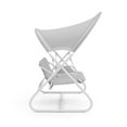 thumbnail image 6 of Greemotion Sandor Outdoor Metal Swing with Canopy Sun Shade in White, 6 of 7