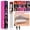 K, variant on Kokovifyves Pearlescent Metallic Finish Lip Gloss, Lip Gloss for Daily Makeup Lip Product 3.5ml