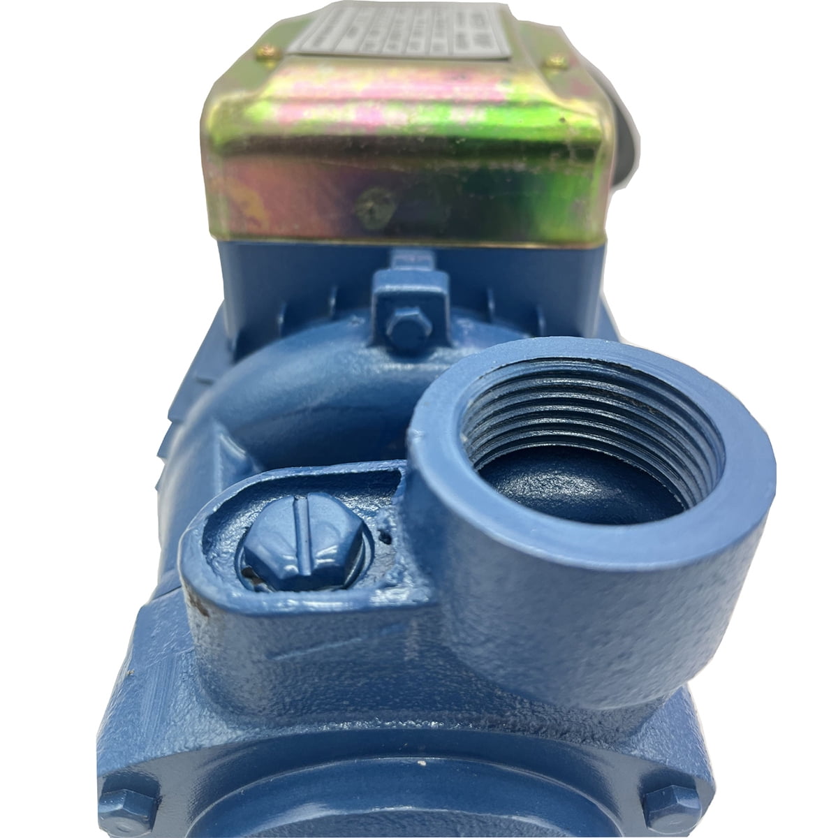 iMeshbean 1HP Clear Water Pump Electric Transfer Centrifugal Bio Diesel Pond Pool Farm US