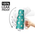 thumbnail image 3 of 40oz Tumbler with Handle and Straw, Vacuum Insulated Stainless Steel Travel Mug, Fits Car Cup Holder, Daisy Floral Print, 3 of 6