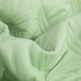 thumbnail image 5 of Exclusivo Mezcla Bed Quilt Set King Size for All Seasons, Stitched Pattern Quilted Bedspread/ Bedding Set/ Coverlet with 2 Pillowshams, Lightweight and Soft, Seafoam Green, 5 of 7