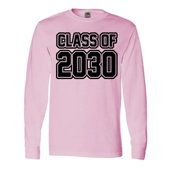 Inktastic Class of 2030 Long Sleeve T-Shirt