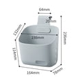 thumbnail image 2 of Stackable Storage Baskets Heavy Duty Storage Holder For Bathroom Bedroom Kitchen, 2 of 2