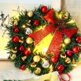 thumbnail image 1 of Xmas Wreath,Xmas Wreath with 20 Branch Lights Christmas Garland Light String High-End Performance, 1 of 12