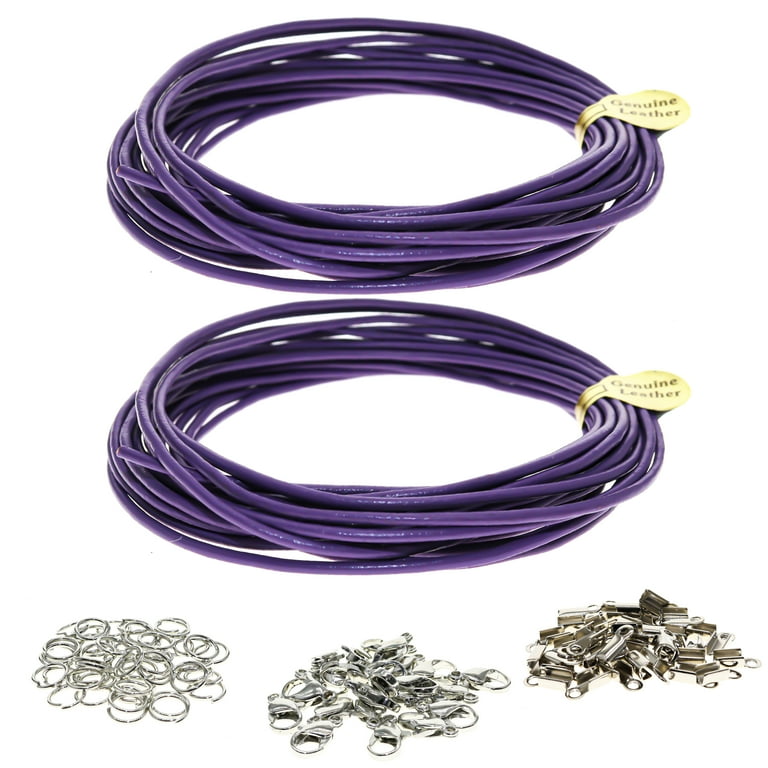 Leather shop cord findings