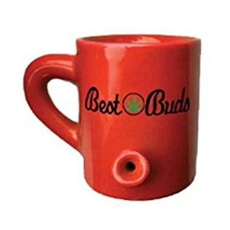 Streamline 4oz Lil' Hot Shot Pipe Mug - Red Best (Best Place To Give Testosterone Shot)