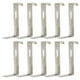 thumbnail image 1 of 10 piezas de clips para tejas de techo, ganchos resistentes para tejas, clips de hierro fijos, piezas de repuesto, 1 of 8
