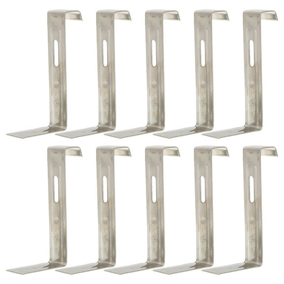 Clips de azulejos de 10 piezas de techo ganchos de baldosas de servicio pesado Piezas de repuesto de clips de hierro fijos