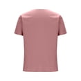 thumbnail image 4 of Sakmal Linen Polo Shirts for Men Short Sleeve Button Down Summer Tshirts Business Casual Solid Pink Shirts for Men L, 4 of 5
