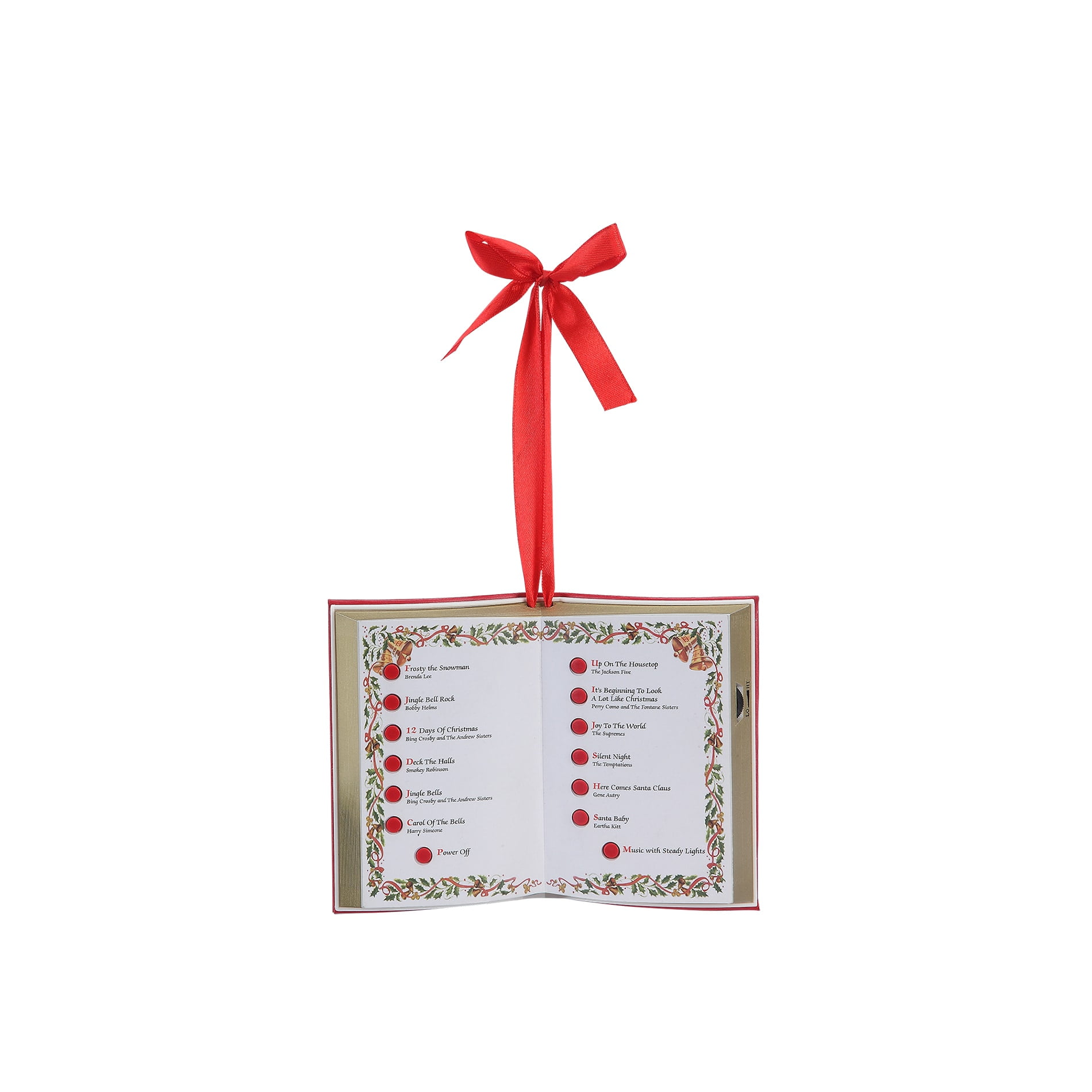 Mr. Christmas Lights and Sounds Songbook Ornament Accessory Mr. Christmas Lights and Sounds Songbook Ornament Accessory