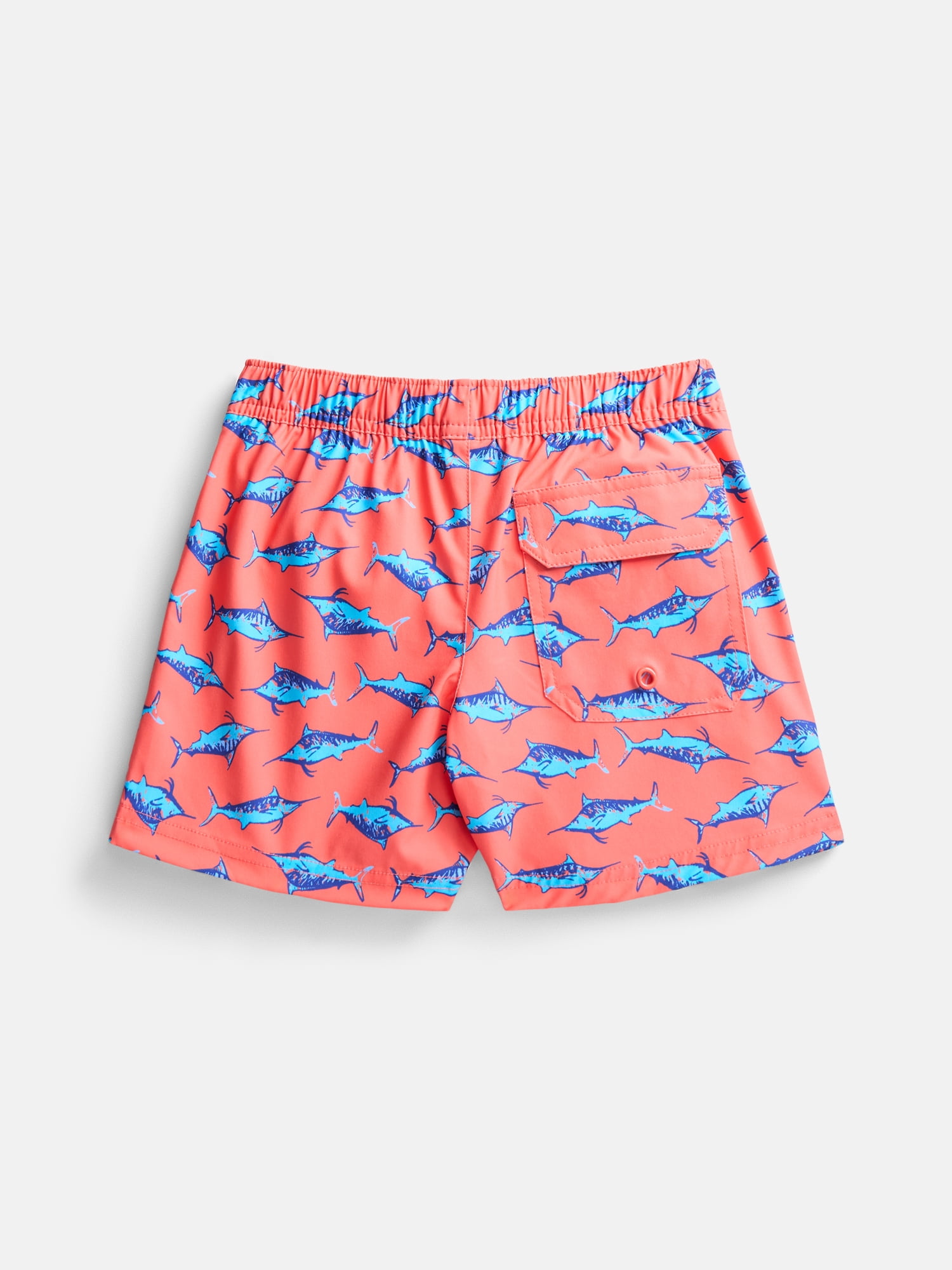 Wonder Nation Boys Printed Swim Trunks, Sizes 4/5-18 & Husky